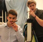 Celebrating the end of movember in style